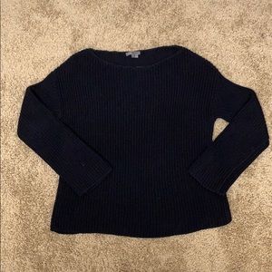 VINCE NAVY SWEATER
